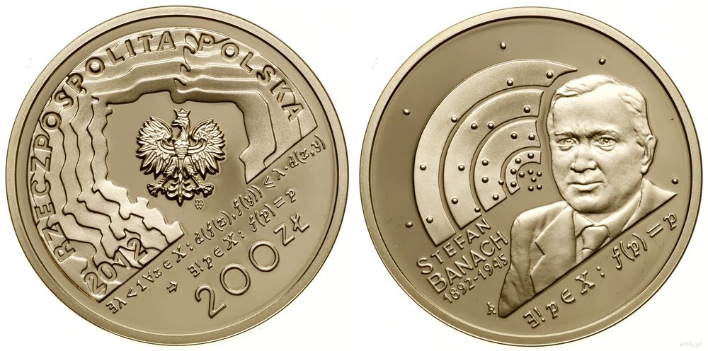 Polska, 200 złotych, 2012