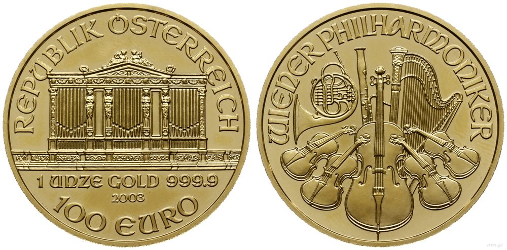 Austria, 100 euro, 2003