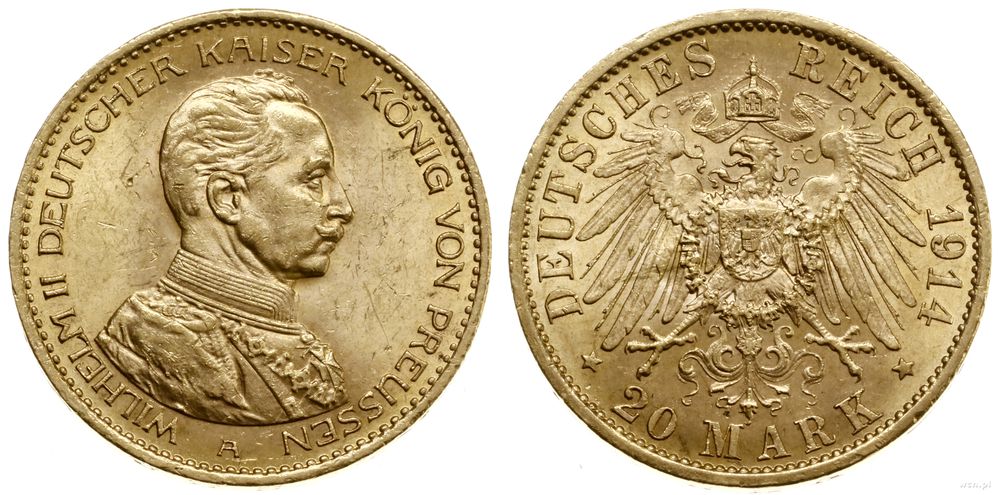 Niemcy, 20 marek, 1914 A