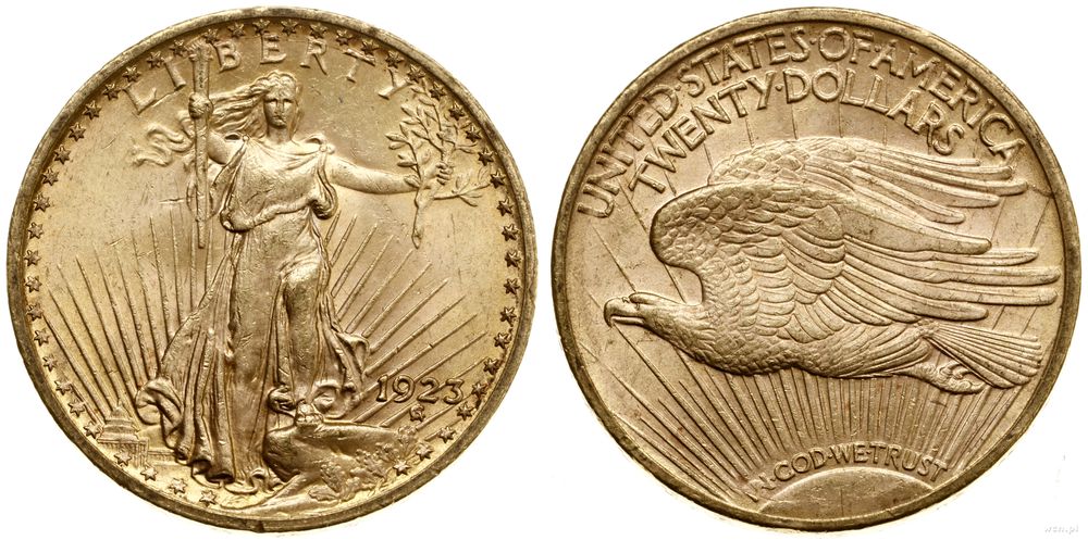Stany Zjednoczone Ameryki (USA), 20 dolarów, 1923