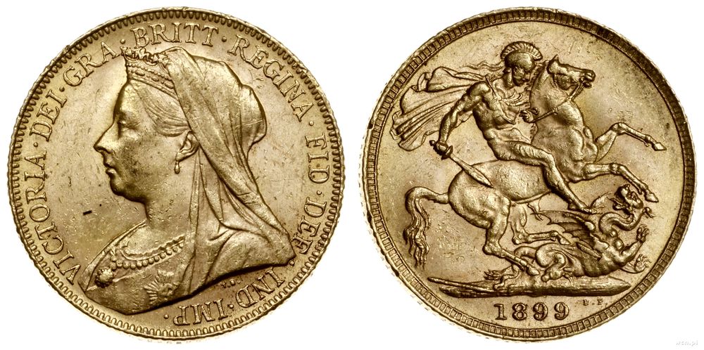 Wielka Brytania, funt (sovereign), 1899