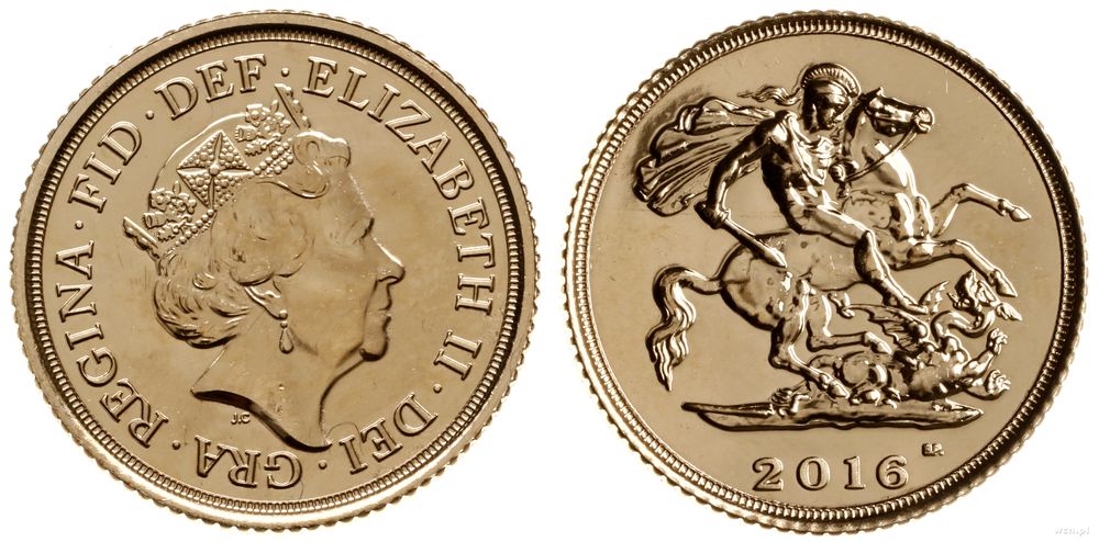Wielka Brytania, 1/2 funta, 2016