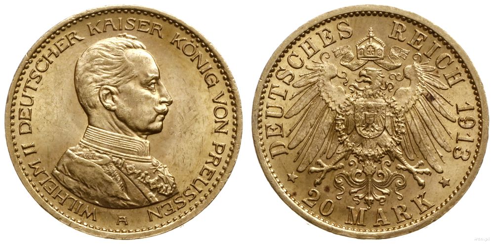 Niemcy, 20 marek, 1913 A