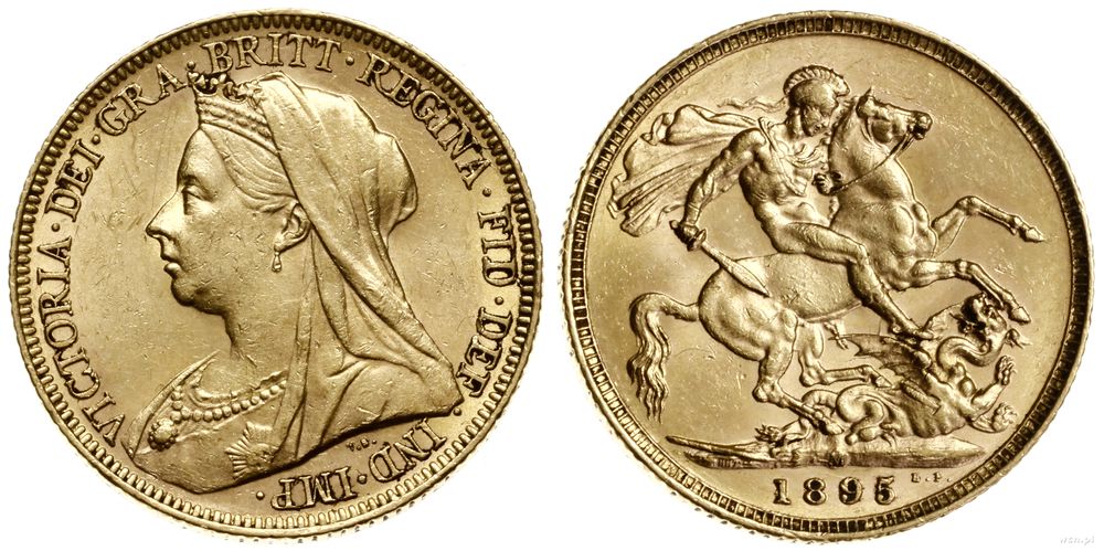 Australia, 1 funt (sovereign), 1895 M