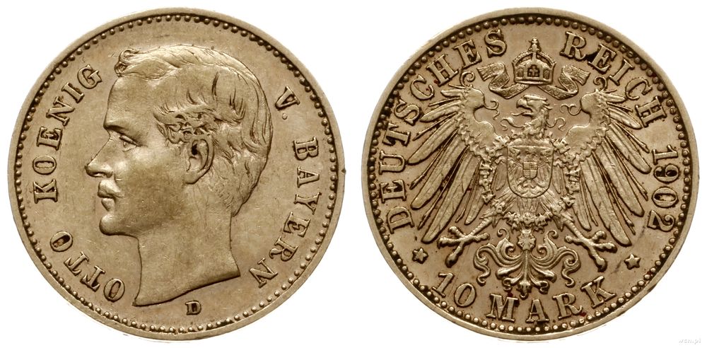Niemcy, 10 marek, 1902 D