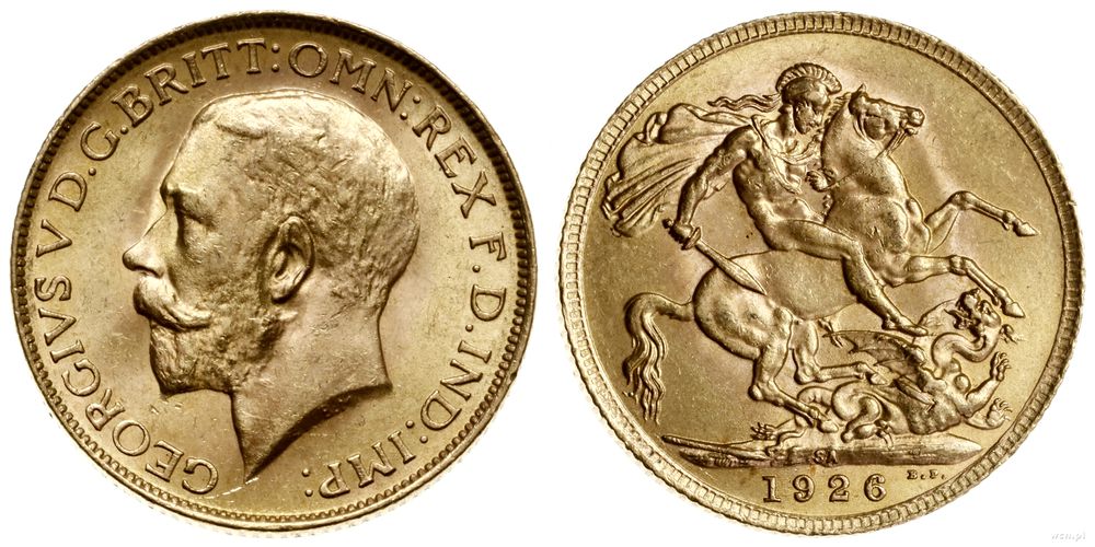Republika Południowej Afryki, 1 funt (sovereign), 1926 SA