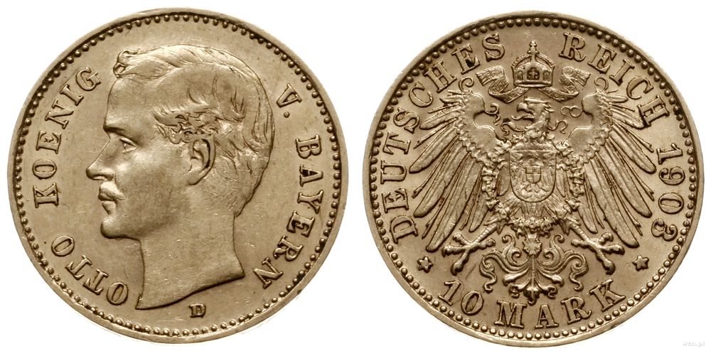 Niemcy, 10 marek, 1903 D