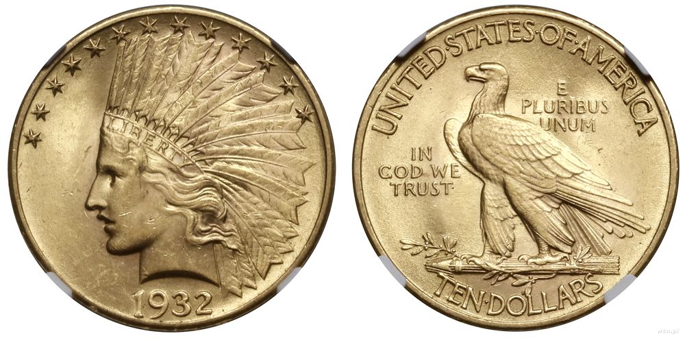 Stany Zjednoczone Ameryki (USA), 10 dolarów, 1932