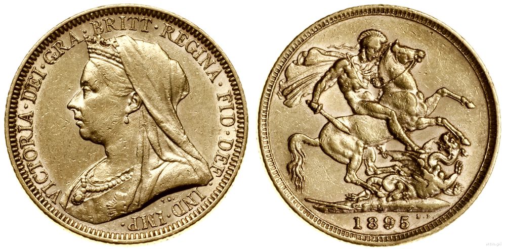 Australia, 1 funt (sovereign), 1895 M