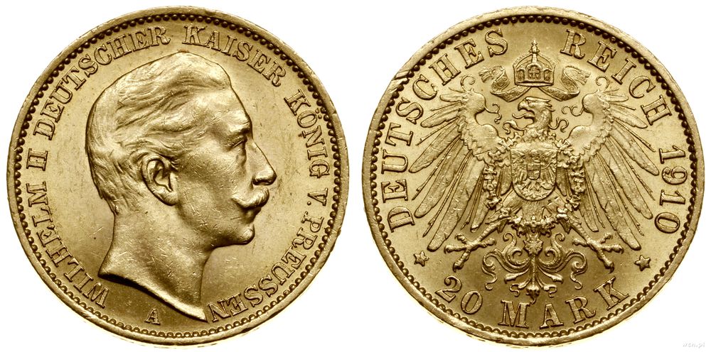 Niemcy, 20 marek, 1910 A