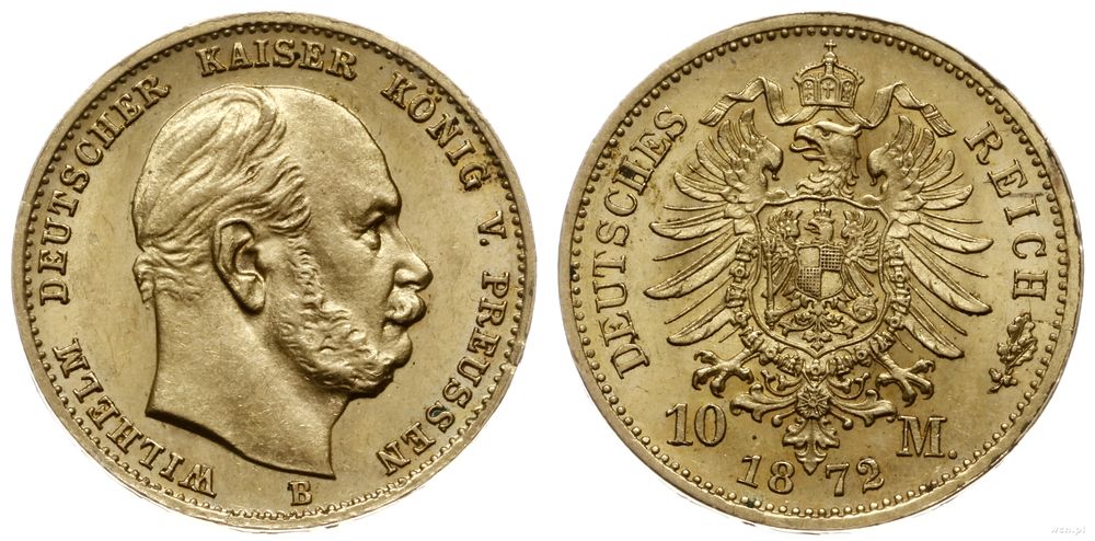 Niemcy, 10 marek, 1872 B