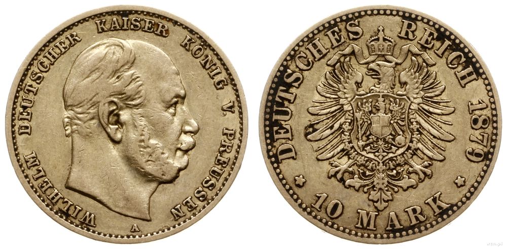 Niemcy, 10 marek, 1879 A