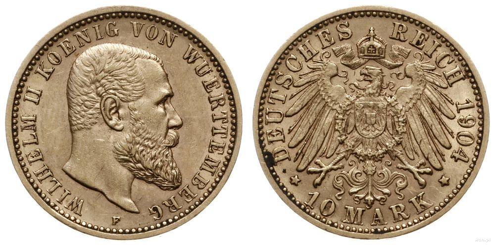 Niemcy, 10 marek, 1904 F