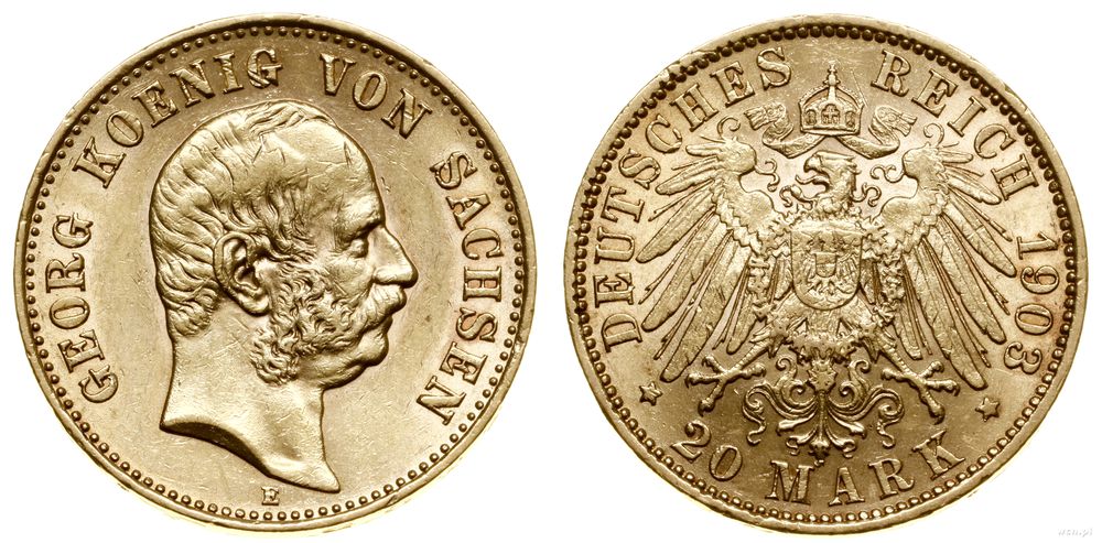 Niemcy, 20 marek, 1903 E