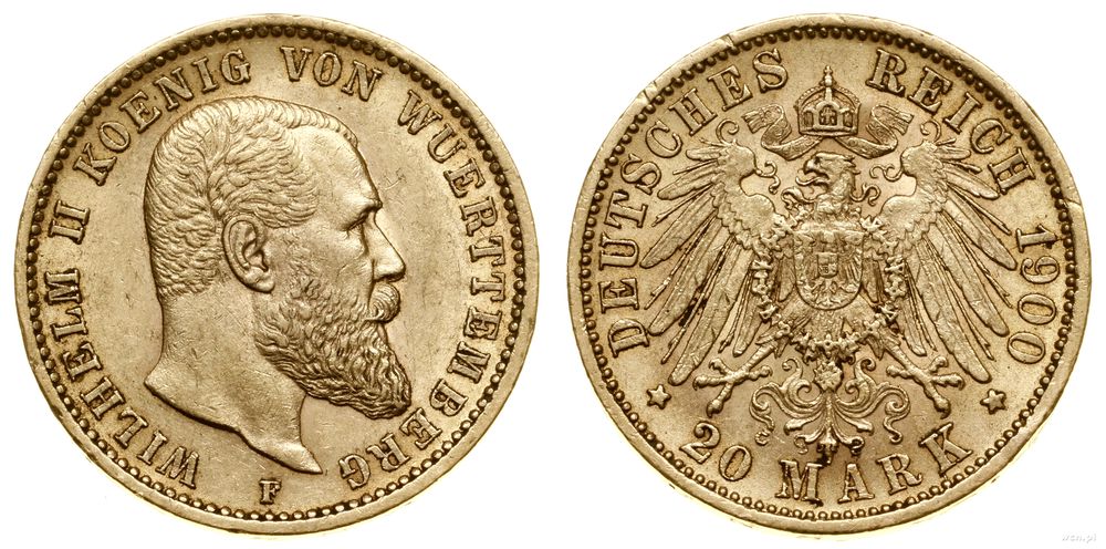 Niemcy, 20 marek, 1900 F