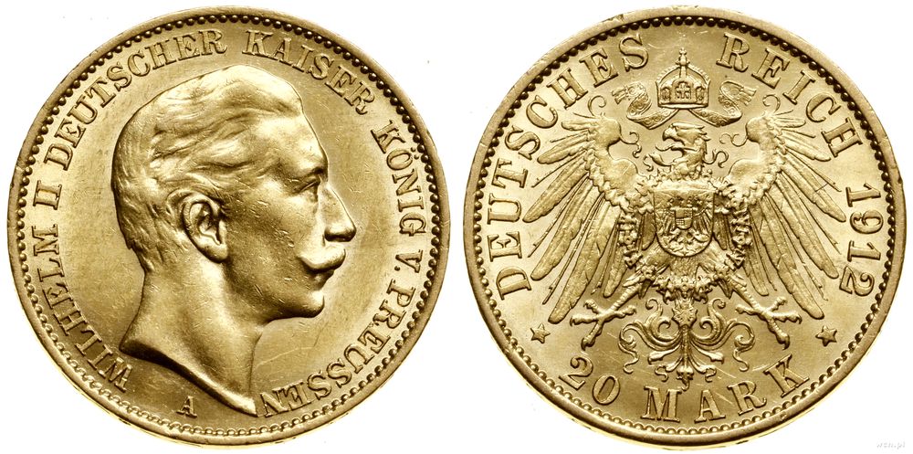 Niemcy, 20 marek, 1912 A