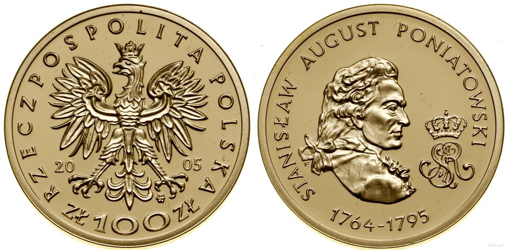Polska, 100 złotych, 2005