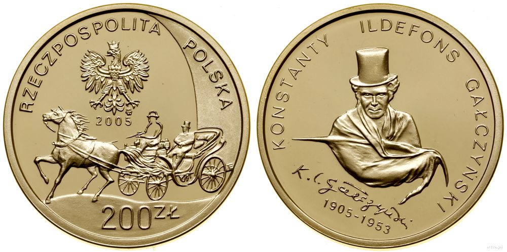 Polska, 200 złotych, 2005
