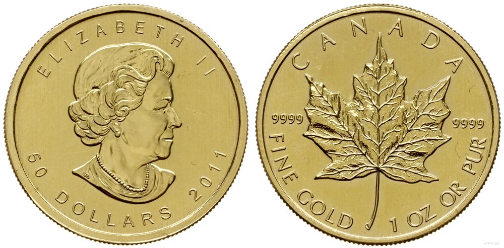 Kanada, 50 dolarów, 2011