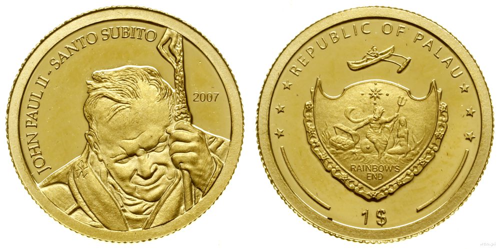 Palau, 1 dolar, 2007