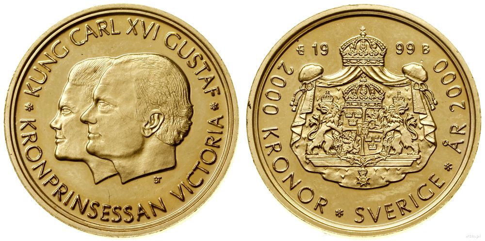 Szwecja, 2.000 koron, 1999