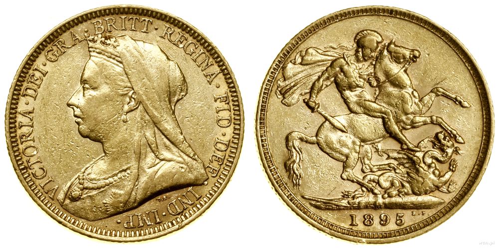 Australia, 1 funt (1 sovereign), 1895 M