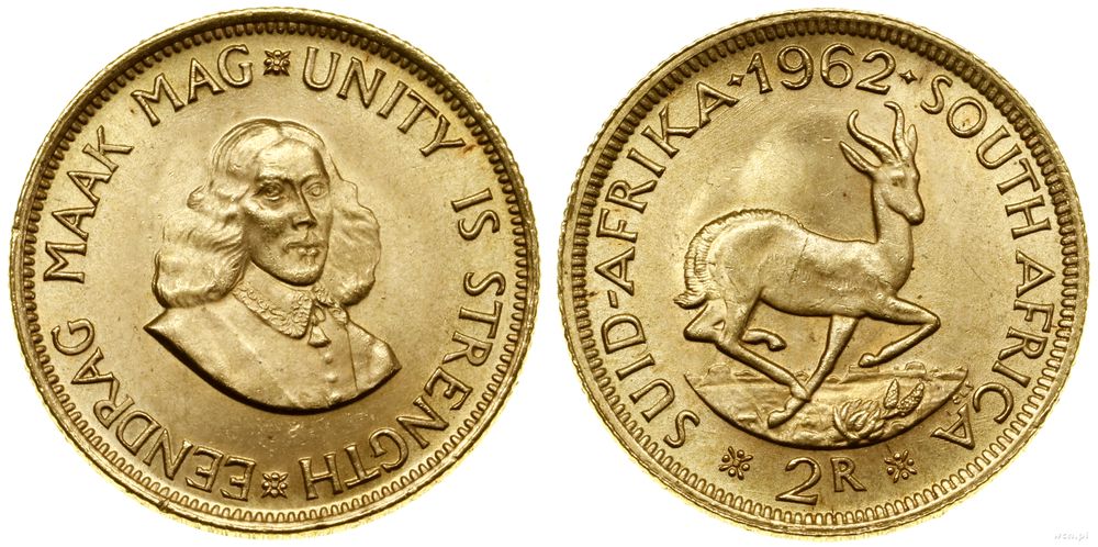 Republika Południowej Afryki, 2 randy, 1962