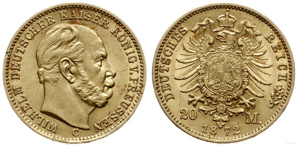 Niemcy, 20 marek, 1872 C
