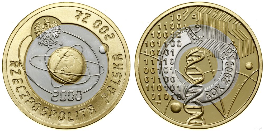 Polska, 200 złotych, 2000