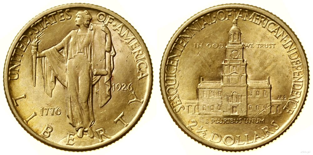 Stany Zjednoczone Ameryki (USA), 2 1/2 dolara pamiątkowe, 1926