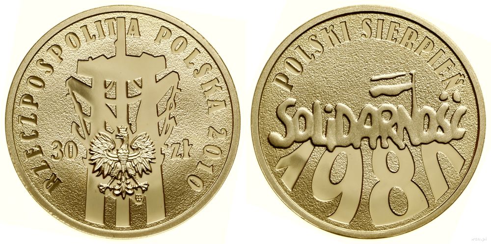 Polska, 30 złotych, 2010