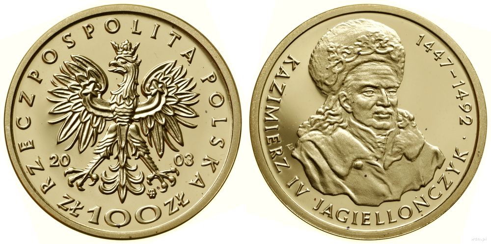 Polska, 100 złotych, 2003