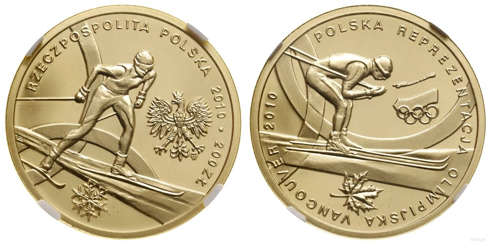 Polska, 200 złotych, 2010