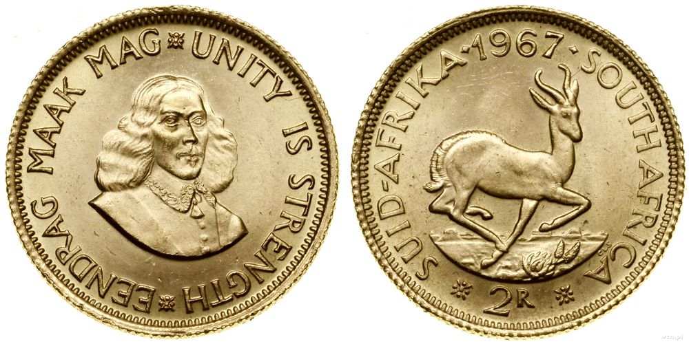 Republika Południowej Afryki, 2 randy, 1967