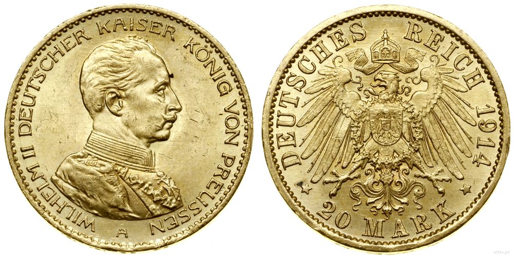Niemcy, 20 marek, 1914 A