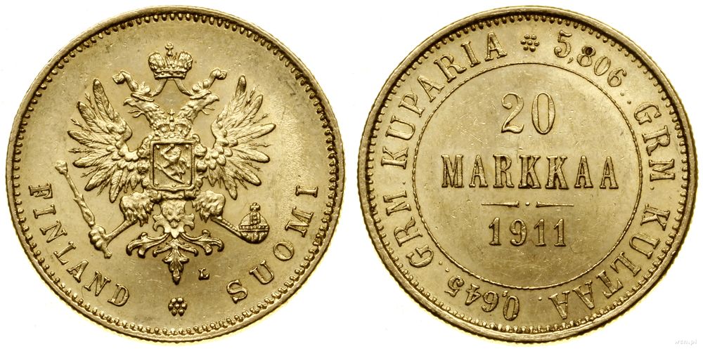 Finlandia, 20 marek, 1911 L