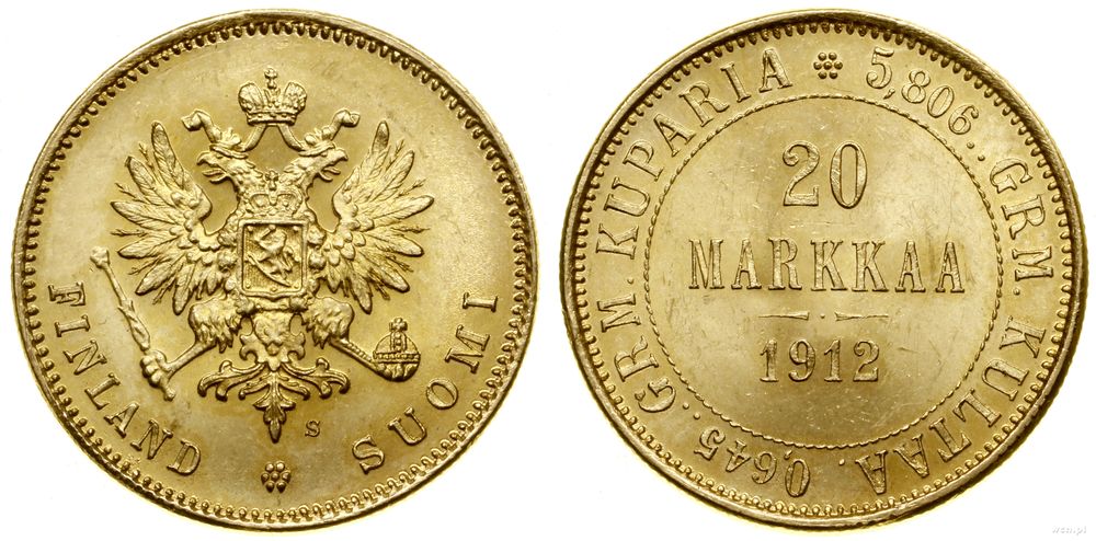 Finlandia, 20 marek, 1912 S