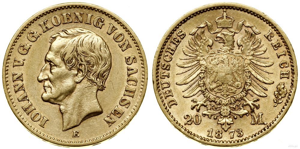 Niemcy, 20 marek, 1872 E