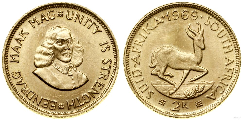 Republika Południowej Afryki, 2 randy, 1969