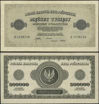 500 000 marek polskich 30.08.1923, seria Z 17307