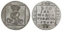 grosz srebrny 1768/I.S., Warszawa, Plage 220