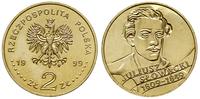 2 złote 1999, Warszawa, 150. Rocznica Śmierci Ju