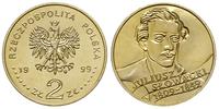 2 złote 1999, Warszawa, 150. Rocznica Śmierci Ju
