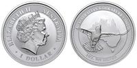 1 dolar 2002, Perth, australijski ptak kookaburr