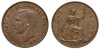 1 pens (penny) 1947, brąz 9.54 g, Spink 4114