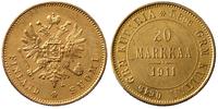 20 marek 1911/L, złoto 6.45 g
