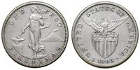 1 peso 1908/S, San Francisco, srebro '800' 19.94