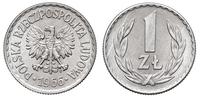 1 złoty 1966, Warszawa, aluminium, rzadszy roczn