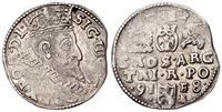trojak 1598, Bydgoszcz, rzadki typ monety