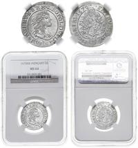 6 krajcarów 1670/KB, Kremnica, moneta w pudełku 